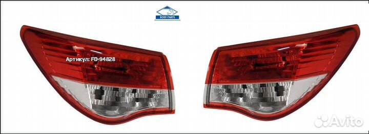 Левый фонарь задний Nissan альмера