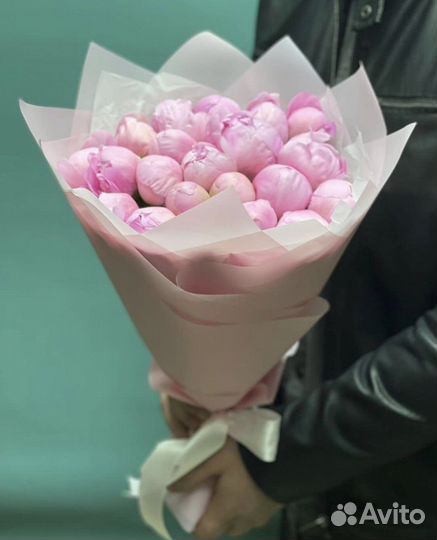 Пионы Цветы Букеты Корзины Доставка 24/7