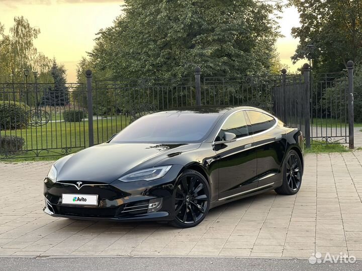 Tesla Model S 518 л.с. AT, 2018, 75 000 км