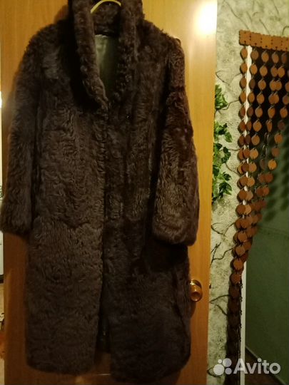 Шуба натуральная (лама)