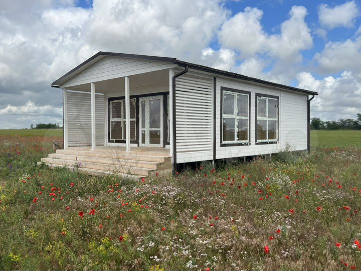 Дом 60 м² на участке 6 сот.