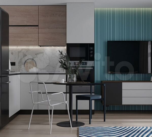 Квартира-студия, 35 м², 3/5 эт.