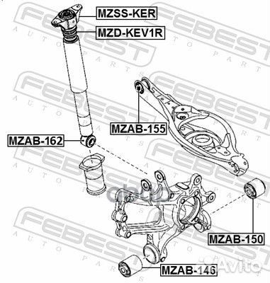 Опора задн амортизатора mazda CX-5 KE 2011-2012