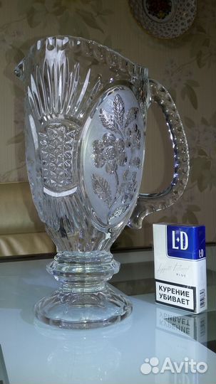 Кувшин хрустальный Югославия