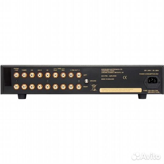 Предварительный усилитель Exposure 3510 Pre Black