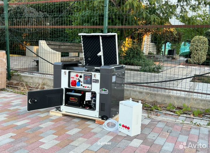 Электростанция дизельная 10 kW g-power с постоянны