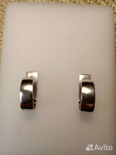 Серебряные серьги