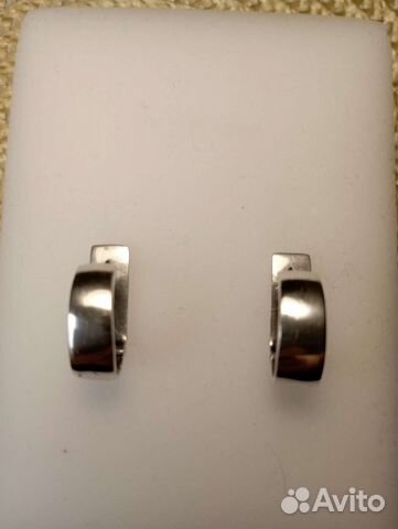 Серебряные серьги