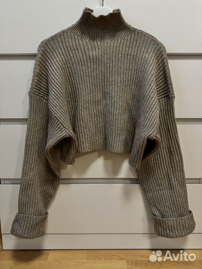 Укороченный свитер zara