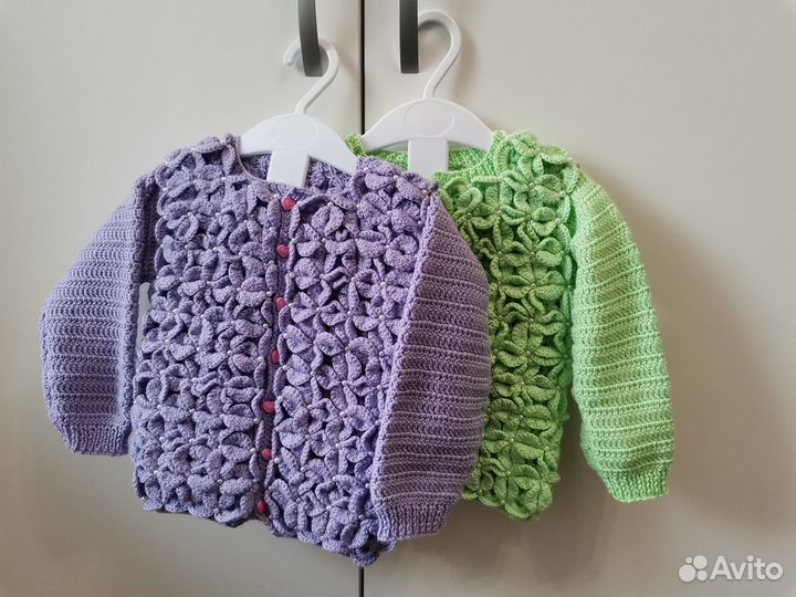 Кофта вязаная ручной работы