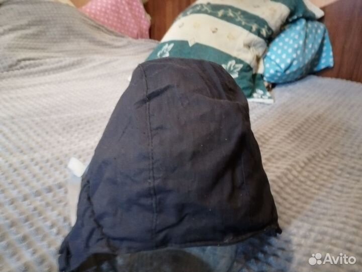 Подшлемник ватный. строительный. шапка. СССР