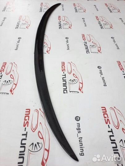 Спойлер на BMW X4 series F26 M-Style Карбон