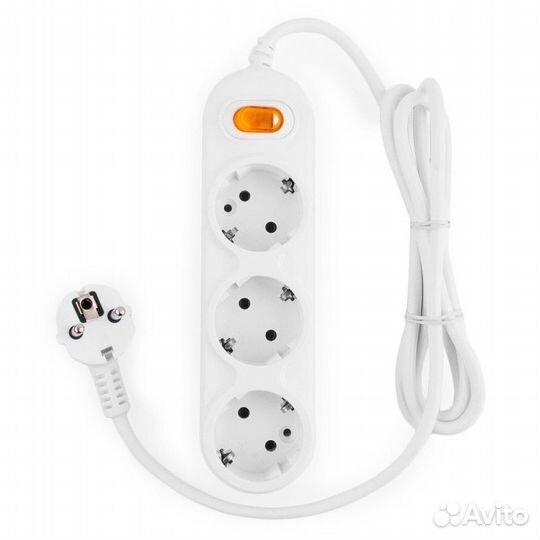 PC-2-5M Power Cube Удлинитель с выключателем, 3 ро