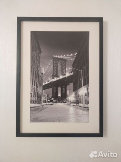 Интерьерная картина постер мост