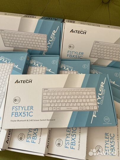 Беспроводная клавиатура a4tech Fstyler FBX51C