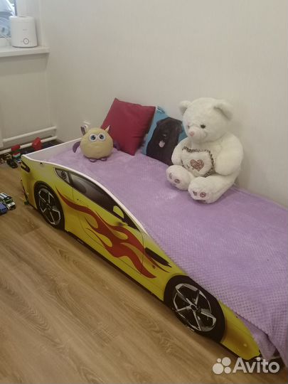 Детская кровать машина для мальчика