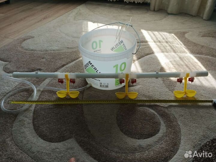 Нипельные поилки для птиц