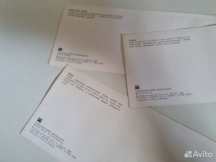 Набор открыток 