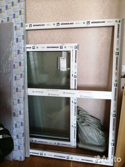 Новое Окно пластиковое фирмы kömmerling