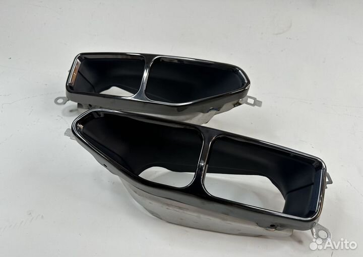 Насадки черные 760i стиль BMW G11 G12