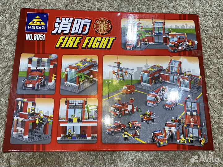 Конструктор пожарная станция