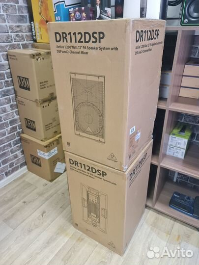 Behringer DR112DSP активная акустическая система