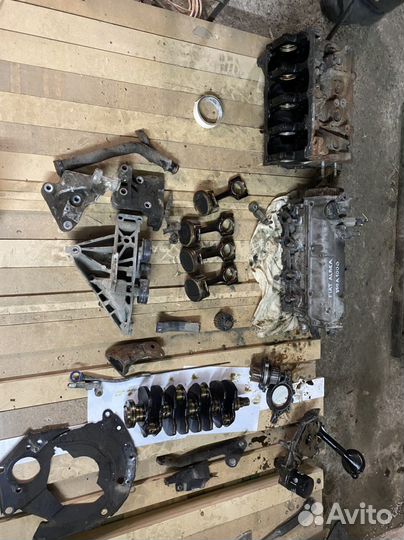 Двигатель в разборе 350А1000 Fiat Albea