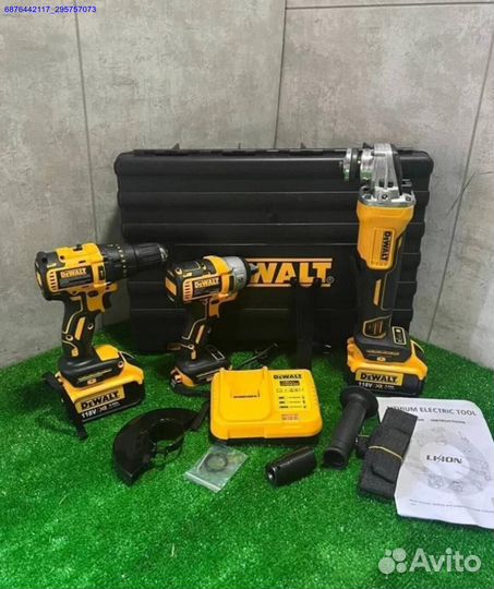 Набор электро инструмента DeWalt 3в1 (Арт.24626)