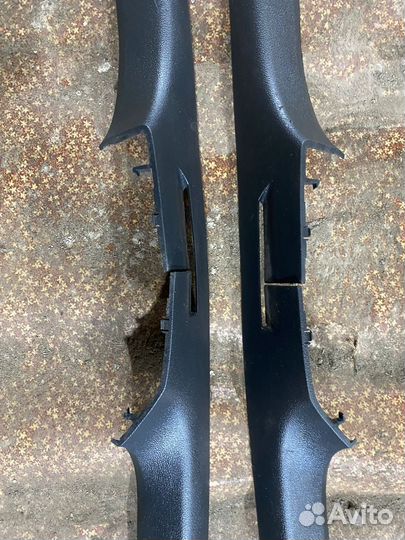 Накладки порога volkswagen jetta 6