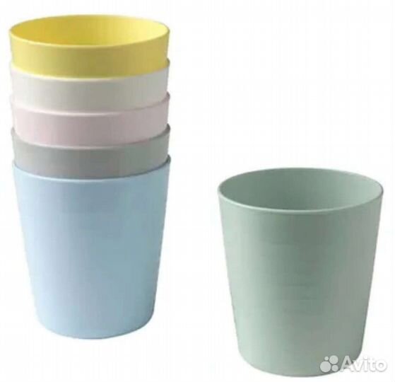 IKEA калас посуда для ребёнка, набор 36 предметов