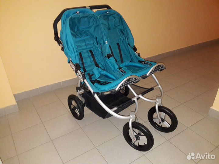 Коляска для двойни Bumbleride Twin 2 в 1