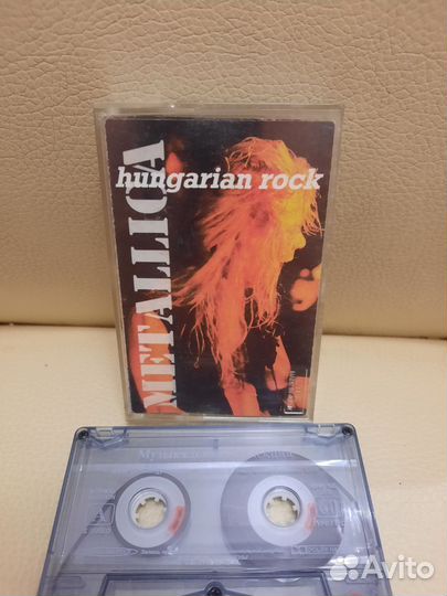 Metallica hungarian rock аудиокассета