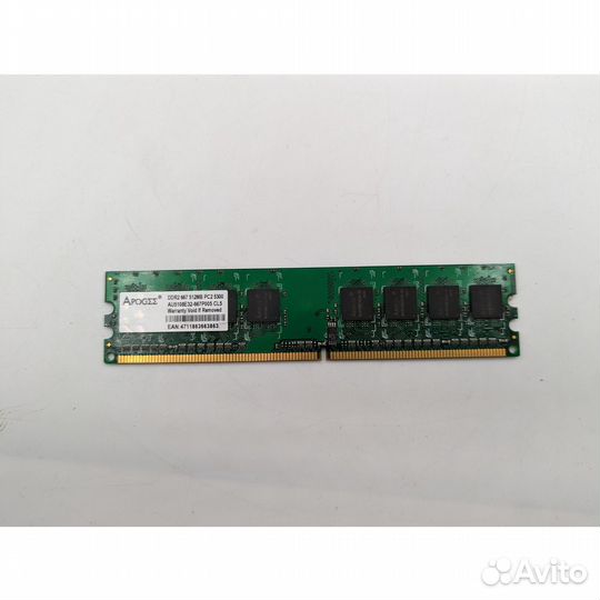 Модуль памяти au5108e32-667p005, DDR2, 512 Мб