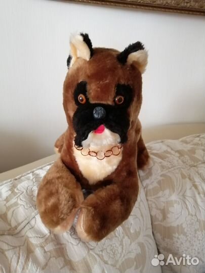 Мягкая игрушка собака. Новая