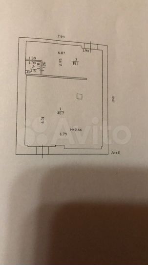 Торговая площадь, 60 м²