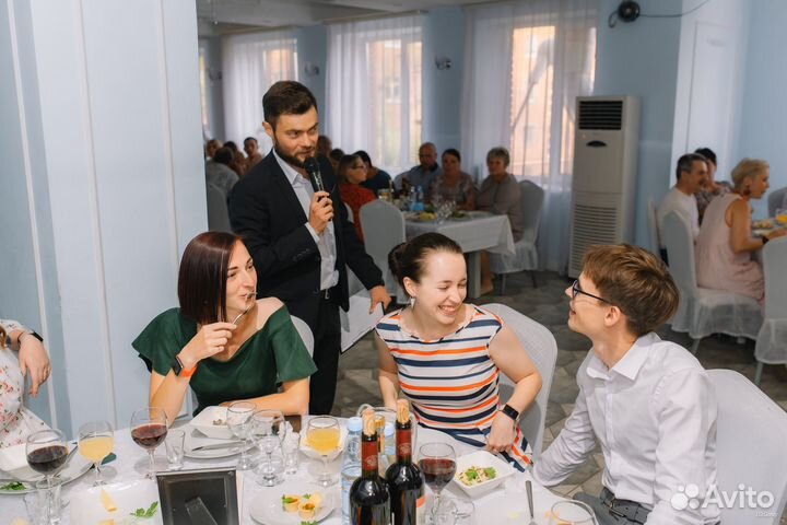 Ведущий + Dj, тамада на свадьбу, юбилей,выпускной