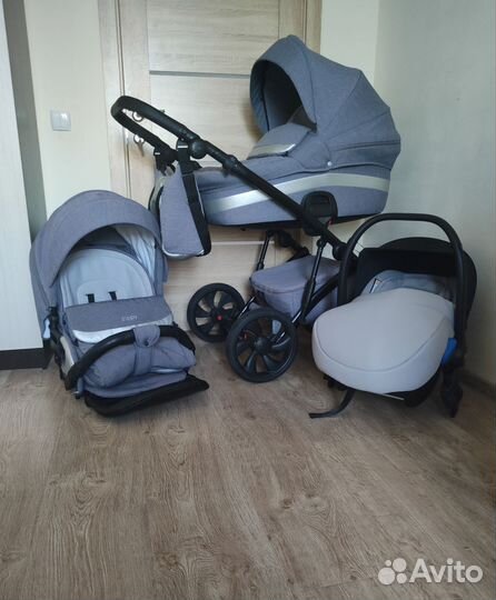 Коляска 3в1, 2в1, Tutis Zippy New