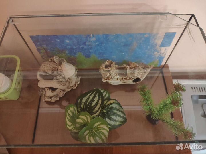 Аквариум для рыбок б/у