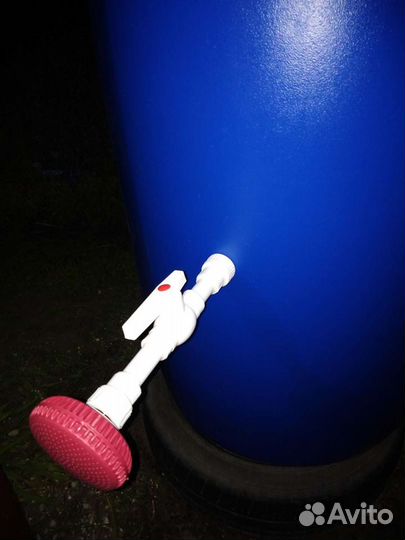 Бочка-бак для душа с подогревом