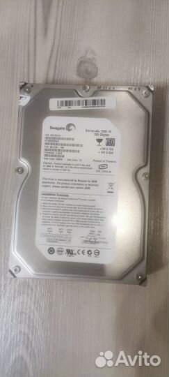 Продам жесткий диск Seagate 320 Гб