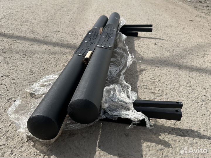 Пороги труба нива,Нива Урбан завальцованные