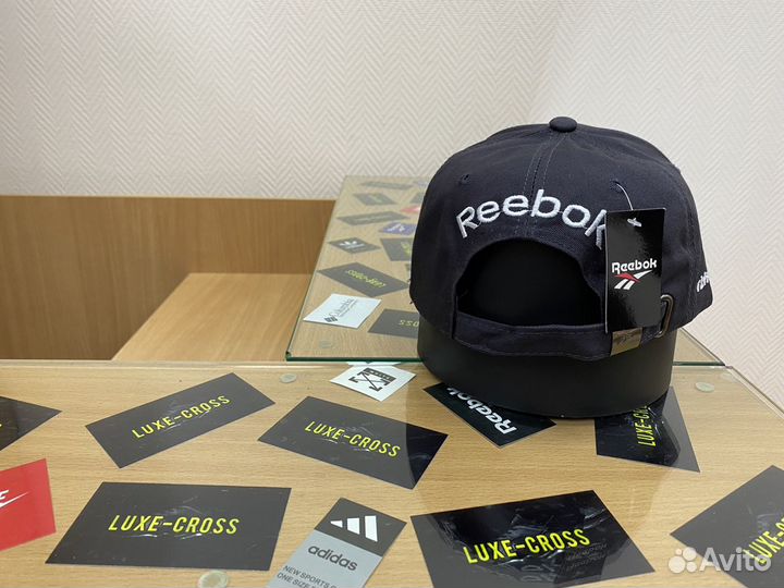 Бейсболка reebok gray