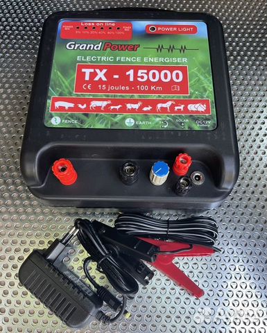 Мощный электропастух Grand Power TX-15000