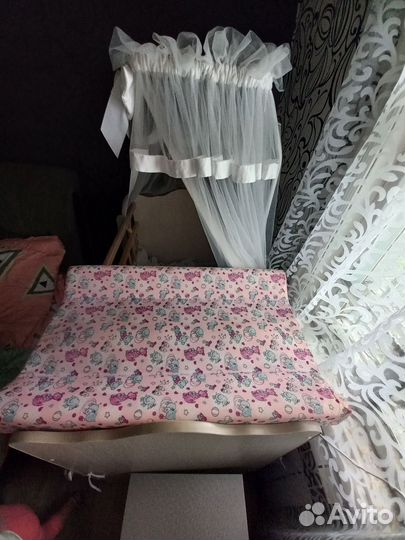 Пеленальная доска для кроватки и комода