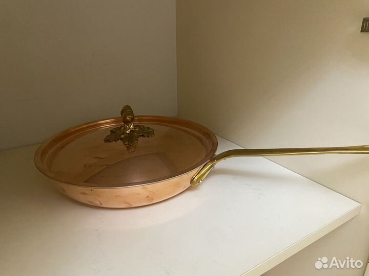 Сковорода медная ruffoni