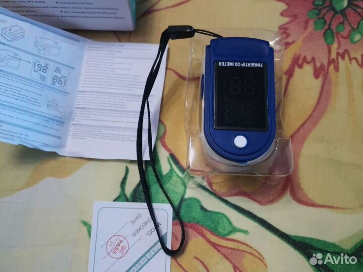 Пульсоксиметр на палец