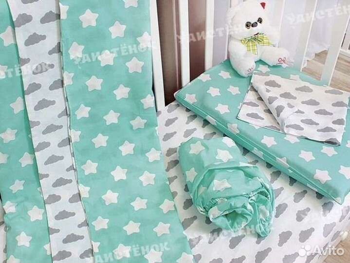 Постельное белье в дет.кровать
