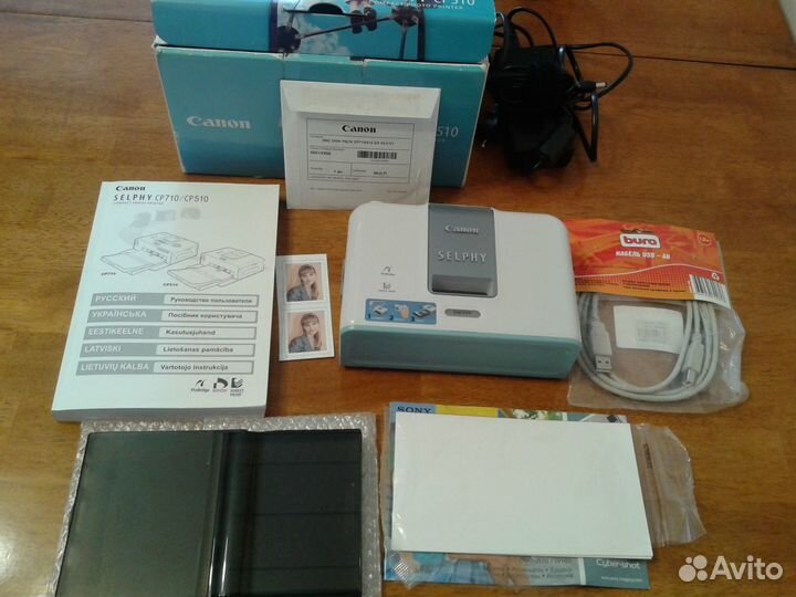 Фотопринтер Canon selphy CP510 (компактный)