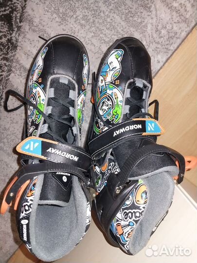 Коньки раздвижные Nordway Slide 36-41