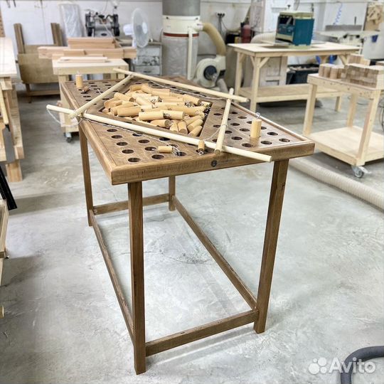 Деревянная настольная игра Стол Рыбалка XL